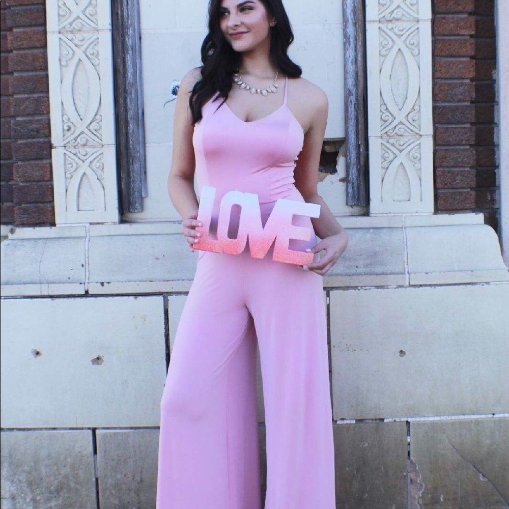 Pink Jumpsuit-LAST ONE - Picture 3 of 5